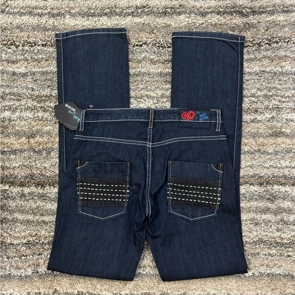 Chick Y2K Low Rise Mini Bootcut Jeans Sz 26 NWT | Vintage Low Rise Bootcut Jean* - Picture 12 of 15